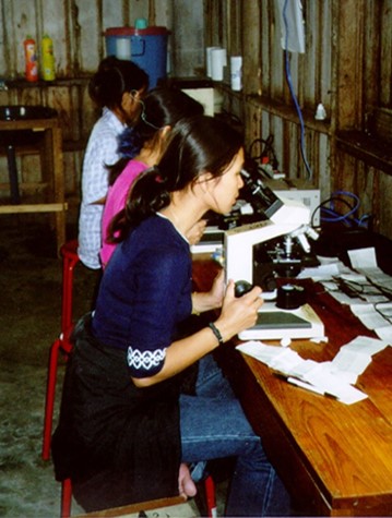 Malaria diagnosis by microscopy