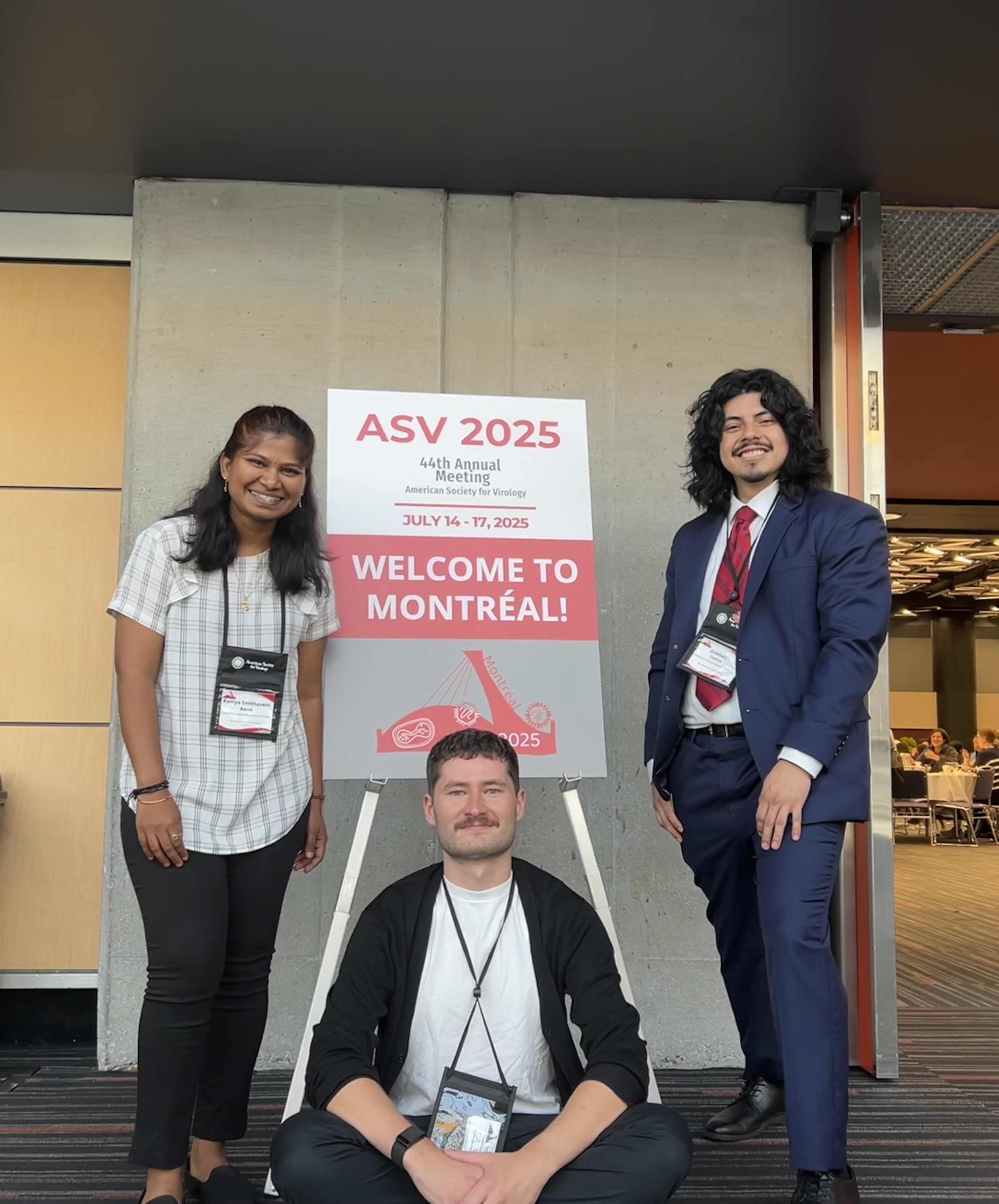 Graduate Students Represent the Martinez-Sobrido Lab at ASV 2025 in ...