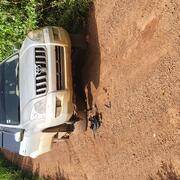 Car missing tire