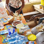 snack table