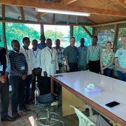 Snail rearing facility in KEMRI, Kisumu