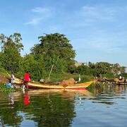 Extensive water contact and risk of schistosomiasis transmission in Lake Victoria