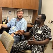 Project discussion with Dr. Roy Neal Platt II.