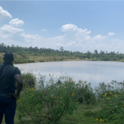 View from the shore of the Lake Victoria - Kisumu - Kenya