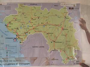 Guinea Map