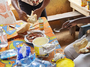 snack table