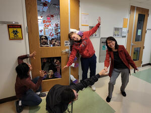 Door Decorating Contest Zombies