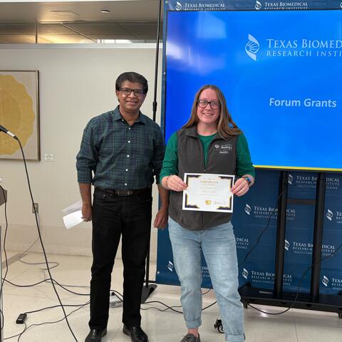 Jenna Hulke Forum Grant